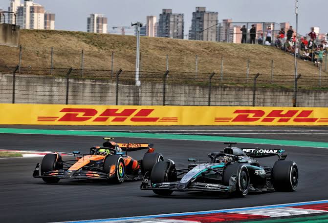 Lando norris, George Russel, F1 2025