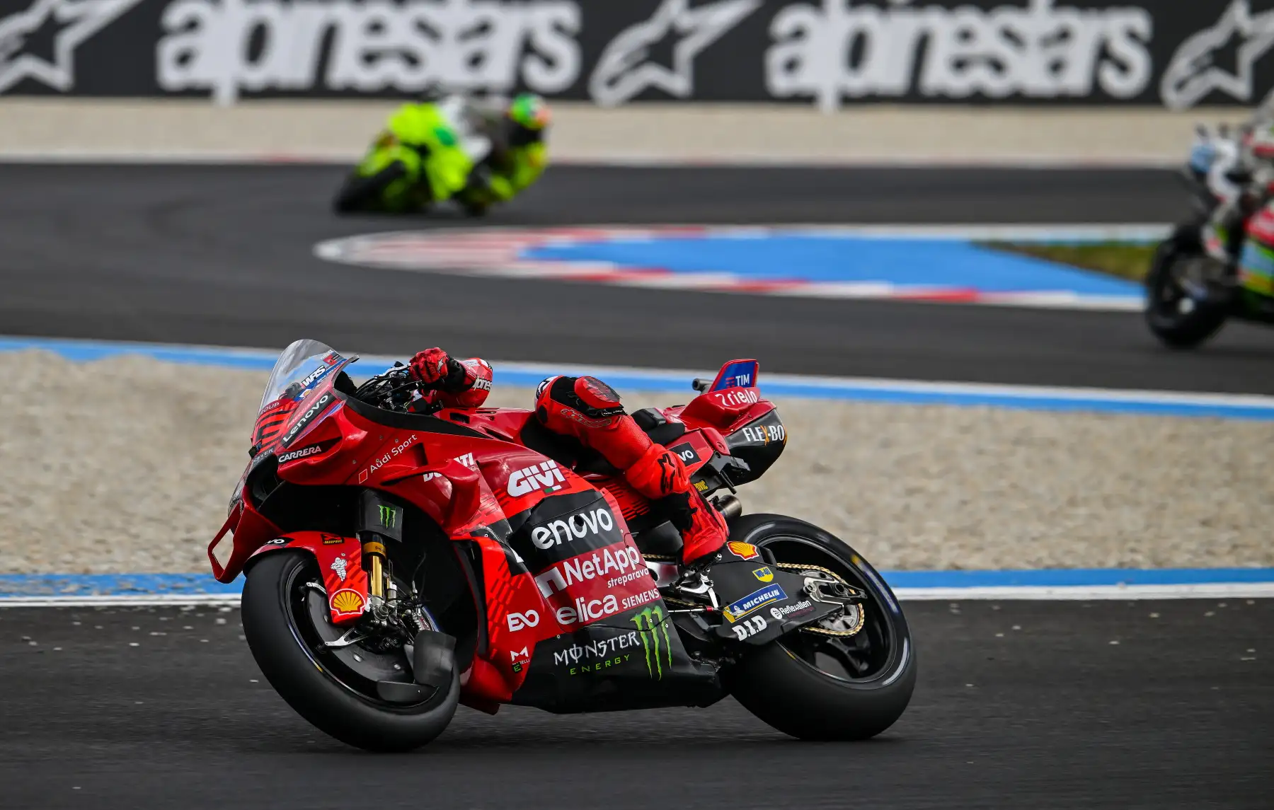 Marquez Dominasi, Bagnaia Terpuruk di Pemanasan MotoGP Hungaria