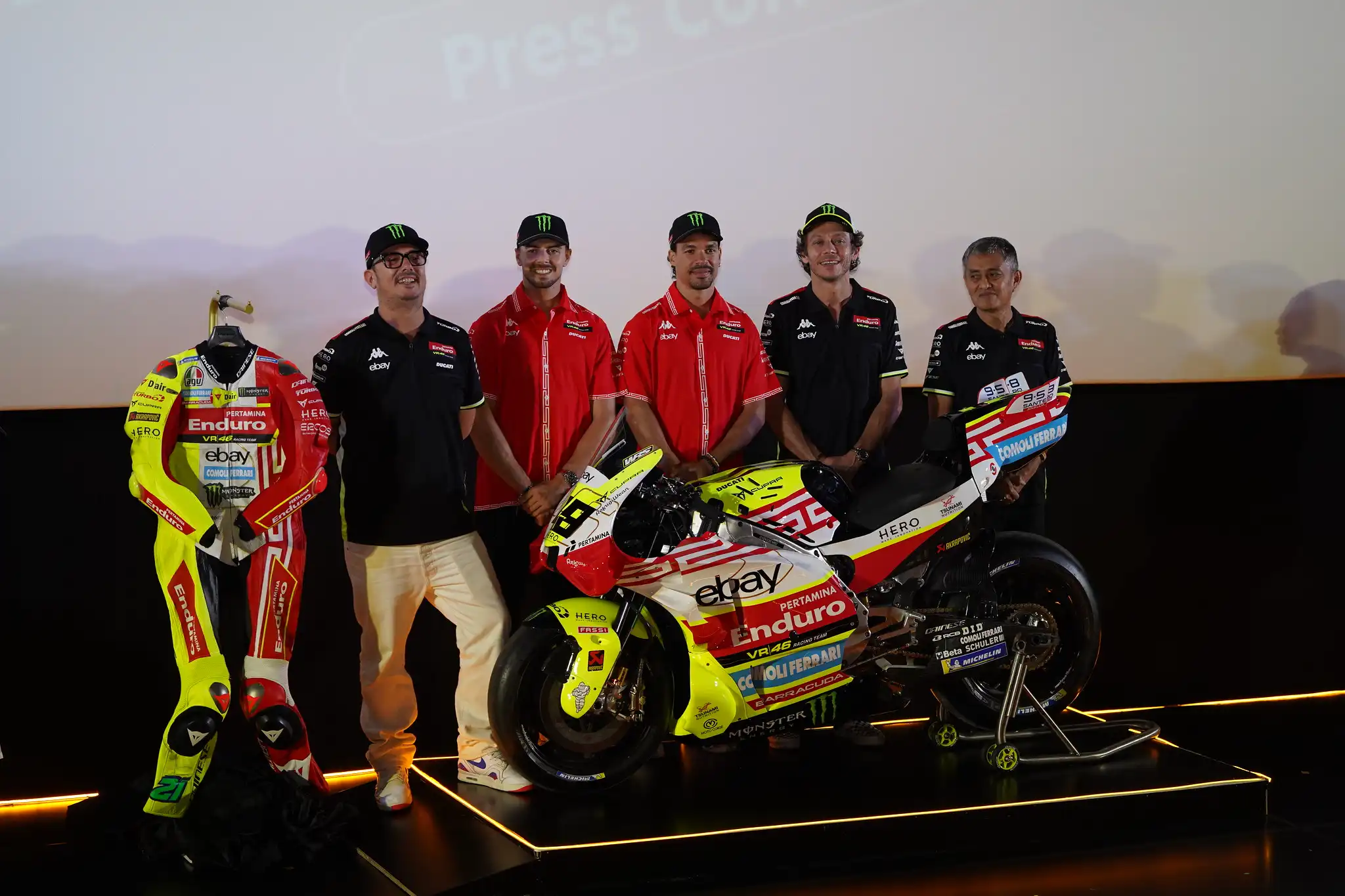 Valentino Rossi Tiba di Jakarta, Luncurkan Livery Merah Putih