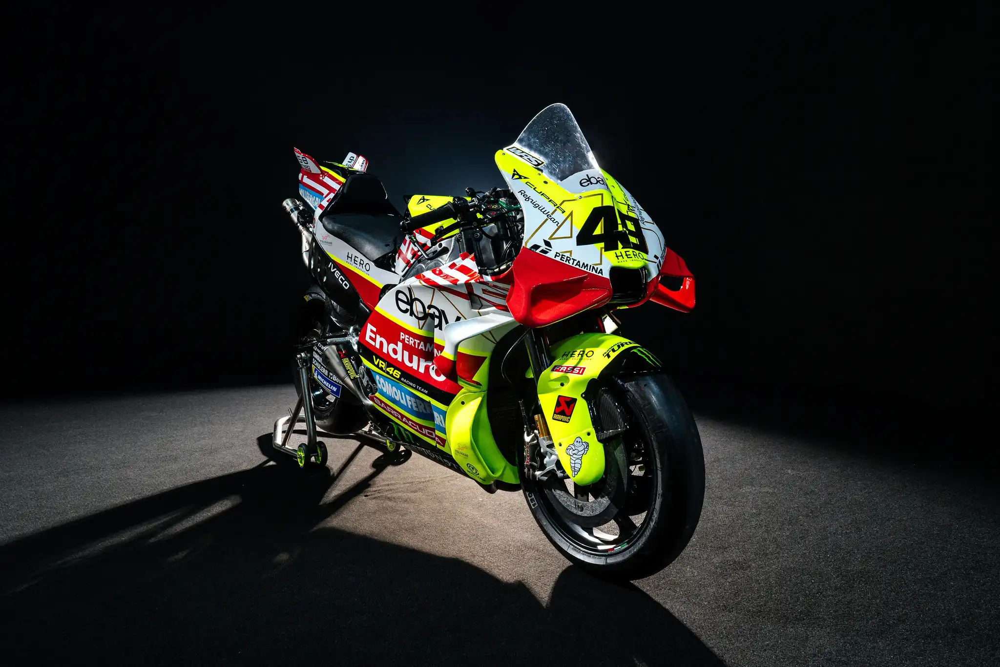 Tim VR46 Racing, di bawah kepemilikan legenda MotoGP Valentino Rossi, telah mengungkap livery khusus untuk Pertamina Grand Prix of Indonesia 2025